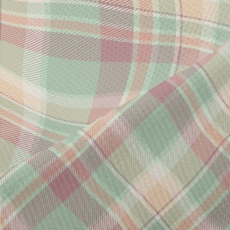 Soft Plaid Piqué