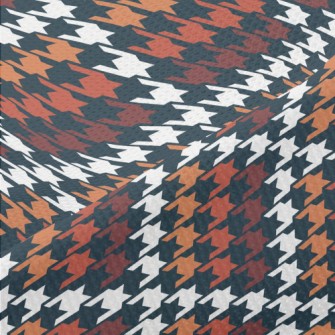 Fashionable Houndstooth Piqué