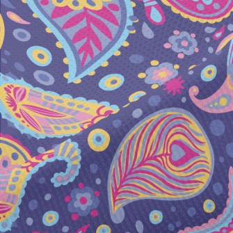 Colorful Patterns Piqué