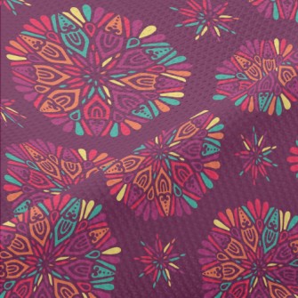 Indian Flowers Piqué