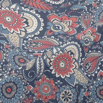 Traditional Retro Pattern Piqué