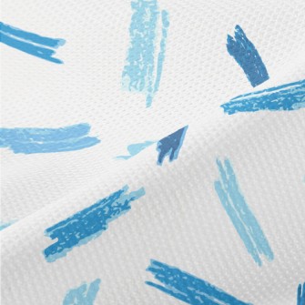 Blue Crayon Piqué