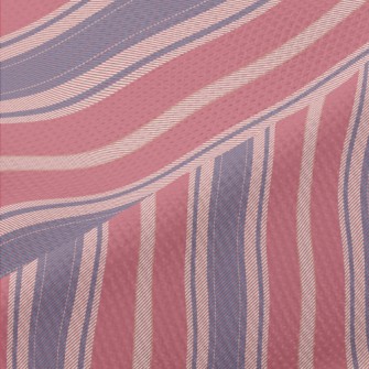 Elegant Large Stripes Piqué