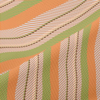Premium Striped Fabric Piqué