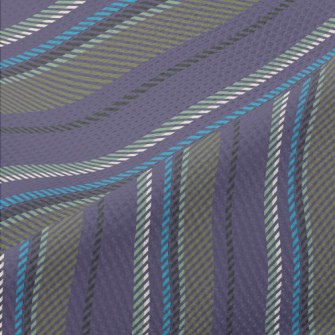 Elegant Striped Fabric Piqué
