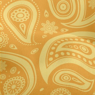 Yellow Amoeba Lightweight Performance Linen