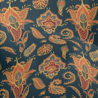 Classic Indian Wallflower Lightweight Performance Linen