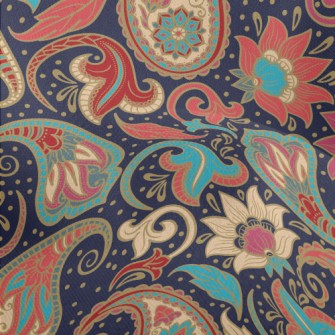 Mysterious Indian Pattern Lightweight Performance Linen