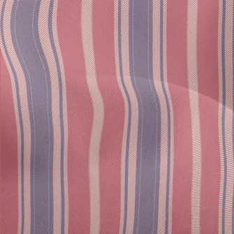 Elegant Large Stripes Lightweight Performance Linen
