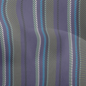 Elegant Striped Fabric Lightweight Performance Linen