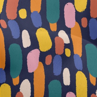 Colorful Raindrops Lightweight Performance Linen