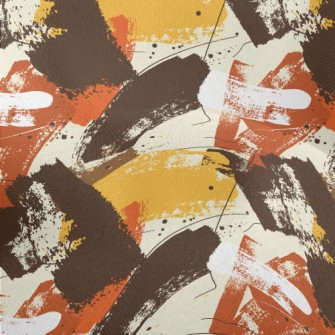 Coffee Paint Painting Lightweight Performance Linen