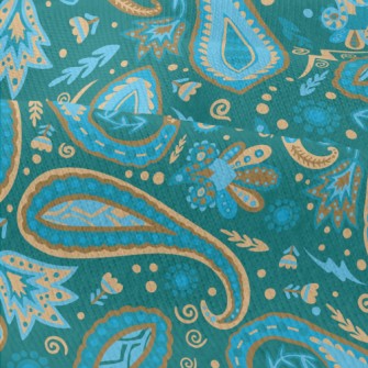 Lake Green Pattern Modern Jersey