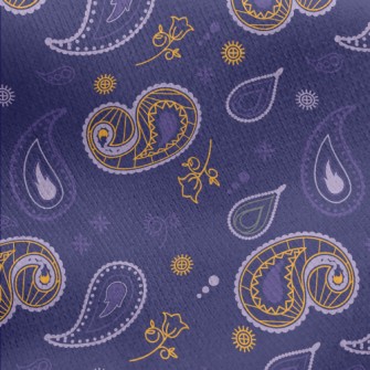 Creative Water Drops Jersey Backed Fleece