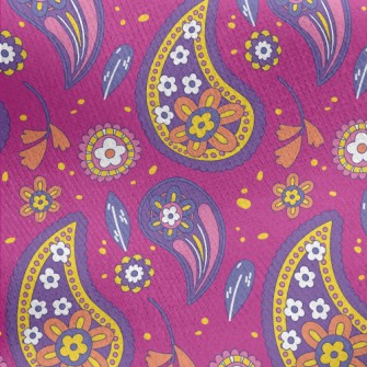 Sweet Flowers Jersey Backed Fleece