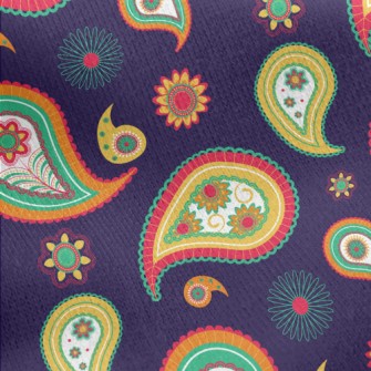 Bright Stickers Jersey Backed Fleece