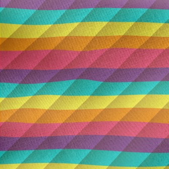 Colored Lines Jersey Backed Fleece