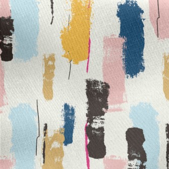 Pastel Paint Painting Jersey Backed Fleece
