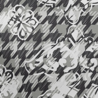 Houndstooth Pattern Pongee