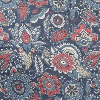 Traditional Retro Pattern Pongee