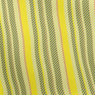 Yellow Striped Fabric Pongee