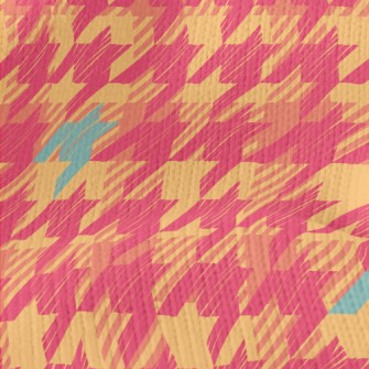 Sweet Houndstooth Stretch Jersey