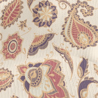 Oriental Romantic Elements Stretch Jersey