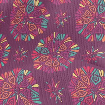 Indian Flowers Stretch Jersey