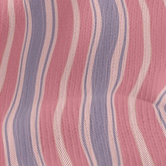 Elegant Large Stripes Stretch Jersey