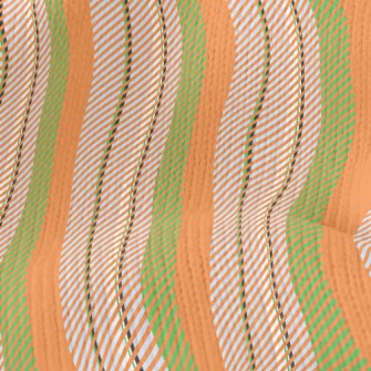 Premium Striped Fabric Stretch Jersey