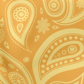 Yellow Amoeba Lightweight Cotton Poplin