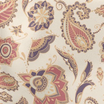 Oriental Romantic Elements Lightweight Cotton Poplin