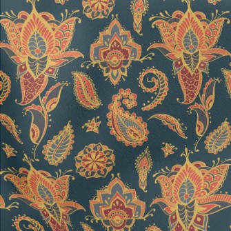 Classic Indian Wallflower Lightweight Cotton Poplin