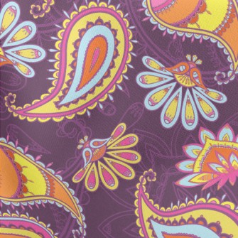 Lively Pattern Lightweight Cotton Poplin
