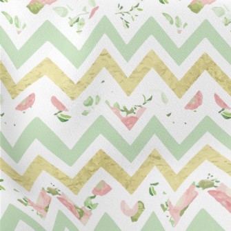Colorful Giant Teeth Lightweight Cotton Poplin