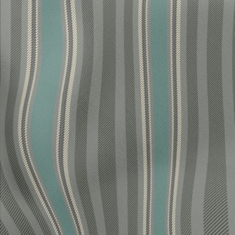 Old Air Gray Stripes Lightweight Cotton Poplin