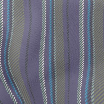 Elegant Striped Fabric Lightweight Cotton Poplin