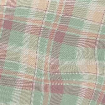Soft Plaid Midweight Cotton Poplin