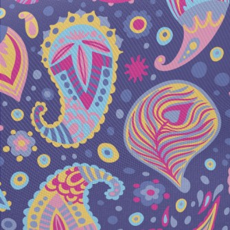 Colorful Patterns Midweight Cotton Poplin