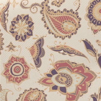 Oriental Romantic Elements Midweight Cotton Poplin