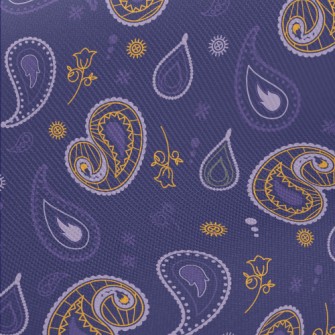 Creative Water Drops Midweight Cotton Poplin