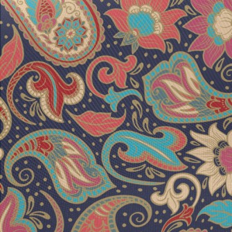 Mysterious Indian Pattern Midweight Cotton Poplin