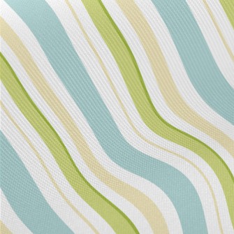 Purple Stripes Midweight Cotton Poplin