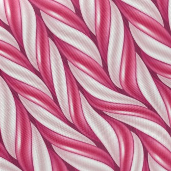Candy Cane Midweight Cotton Poplin
