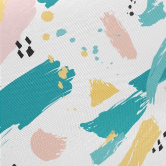 Messy Paintings Midweight Cotton Poplin
