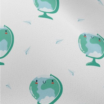 Cute Globe Chiffon