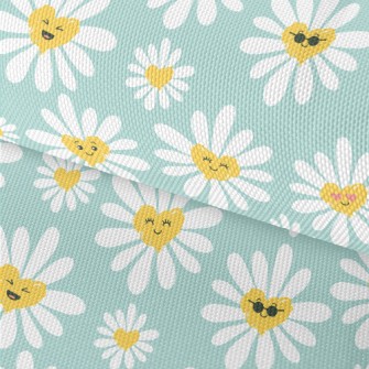 Cute Daisy Doodle Waterproof Oxford