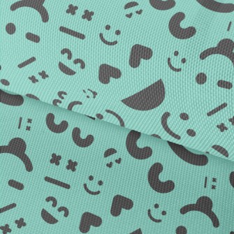 Emotional Emoticons Waterproof Oxford
