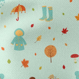 Autumn Rainy Day Waterproof Canvas
