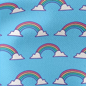Beautiful Rainbow Graffiti Waterproof Canvas